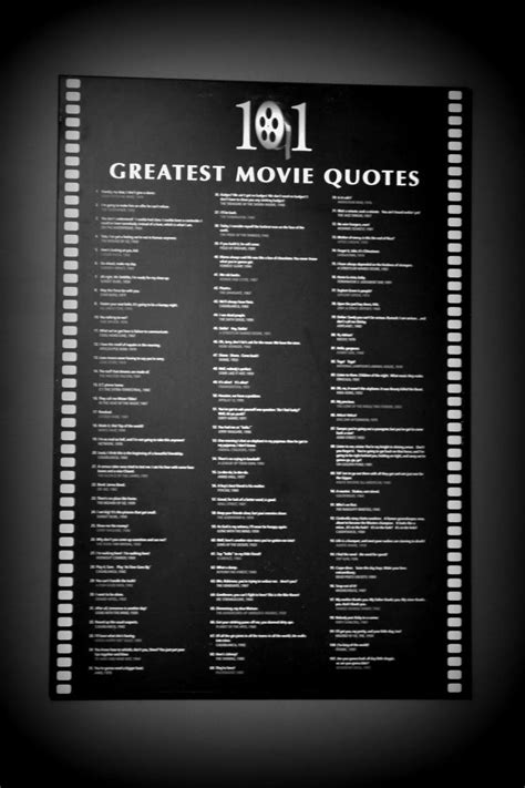 american film institute's list of the top 100 movie quotations